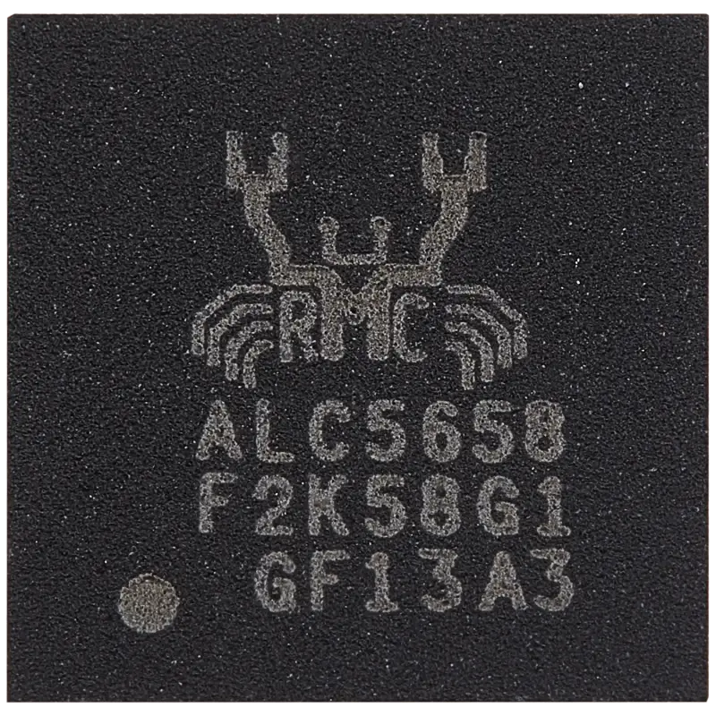 IC DE DESCODIFICAÇÃO DE ÁUDIO ALC5658 NINTENDO SWITCH 2 - Image 2