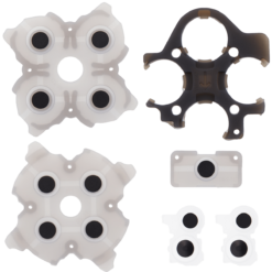 BORRACHAS CONDUTORAS PARA COMANDO DUALSENSE PS5 V3 (BDM-030) (6 PEÇAS)