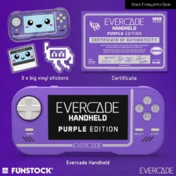 EVERCADE HANDHELD PURPLE EDITION - Image 3