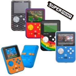 CONSOLAS EVERCADE SUPER POCKETS (DE BOLSO, ULTRA PORTÁTEIS)
