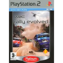 WRC RALLY EVOLVED (PLATINUM) PS2 (SEMI-NOVO)