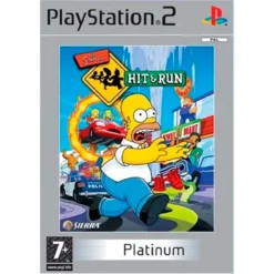 THE SIMPSONS HIT & RUN (PLATINUM) PS2 (SEMI-NOVO)